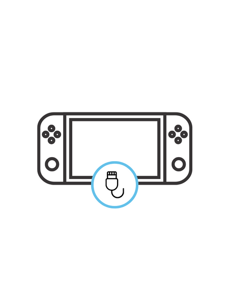 Reparación Conector de Carga Nintendo Switch Lite