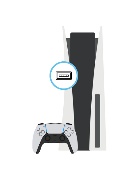 Reparación Cambio conectores USB Playstation 5