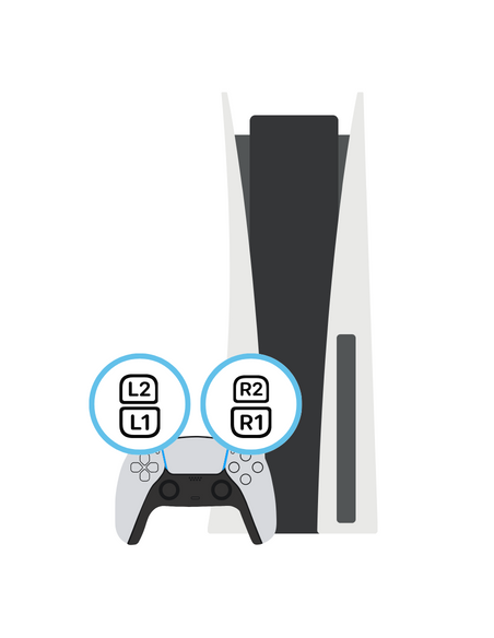 Reparación L2 o R2 (unidad) Playstation 5