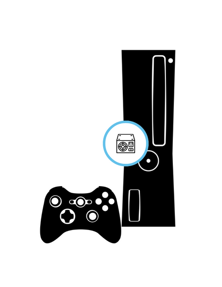Reparación Fuente Alimentacion Xbox 360 Slim (4 Gb)