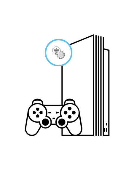 Reparación Cambio pila Playstation 2
